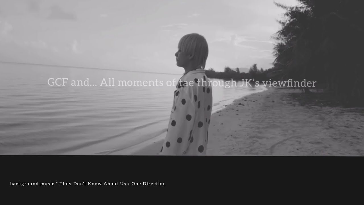 JKのファインダーの先にいるテヒョン