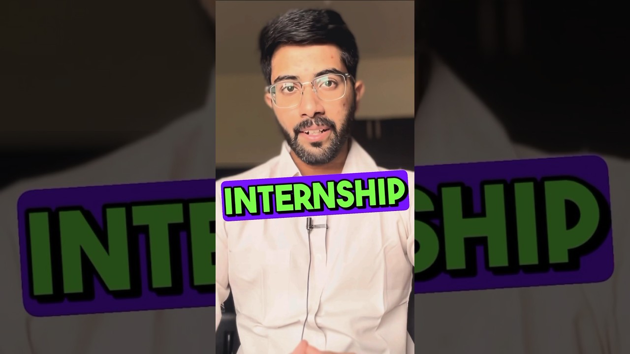Internship Misconceptions in Telugu #internship #telugunews #internships