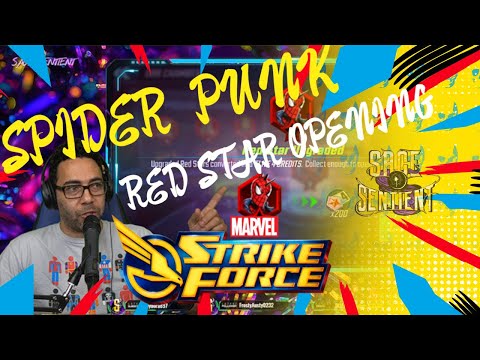 Spider-Punk Red Star Opening - Marvel Strike Force