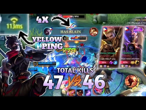 INTENSE HAYABUSA SOLO RANK GAME!! VS. 2 SENIOR BADGE ENEMY'S!! - WITH STABLE YELLOW PING?!!