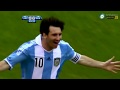 Messi against Brazil - Brazil vs Argentina 3-4 / English Commentary HD 1080p