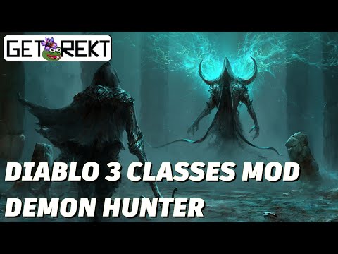 [HC] Grim Dawn Diablo 3 Classes mod - physical Demon Hunter - Act 1 & Forgotten Gods