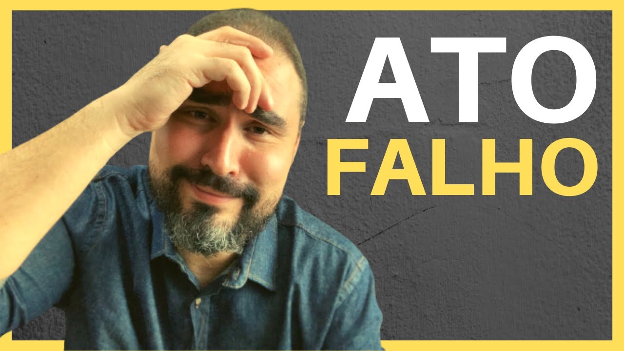 Psicanalista explica os ATOS FALHOS | Lucas Nápoli