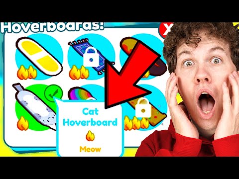 SÅDAN FÅR MAN CAT HOVERBOARD!! - Dansk Pet Simulator X #26