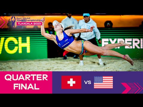 Hüberli/Brunner vs. Nuss/Kloth - Quarter Final Highlights | Tlaxcala 2023 #mexbeachvolley