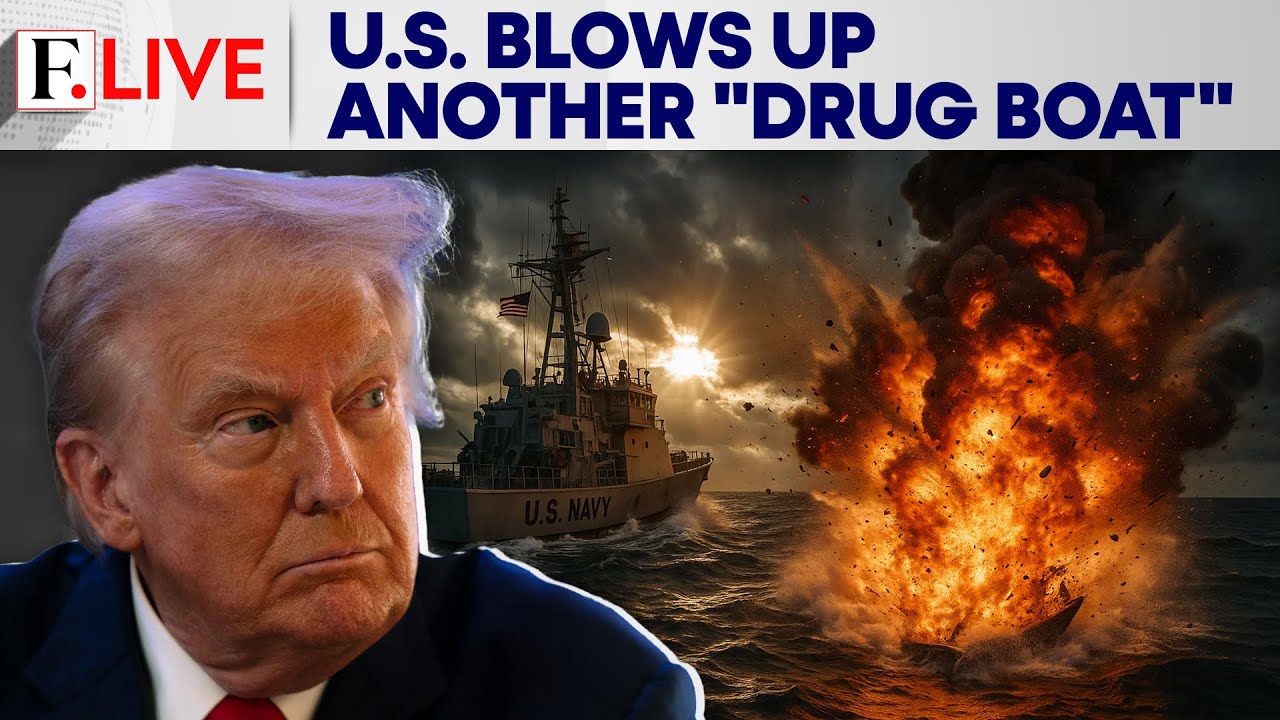 US strike on alleged drug boat raises Latin America death toll to 70 | Firstpost Live | N18G
