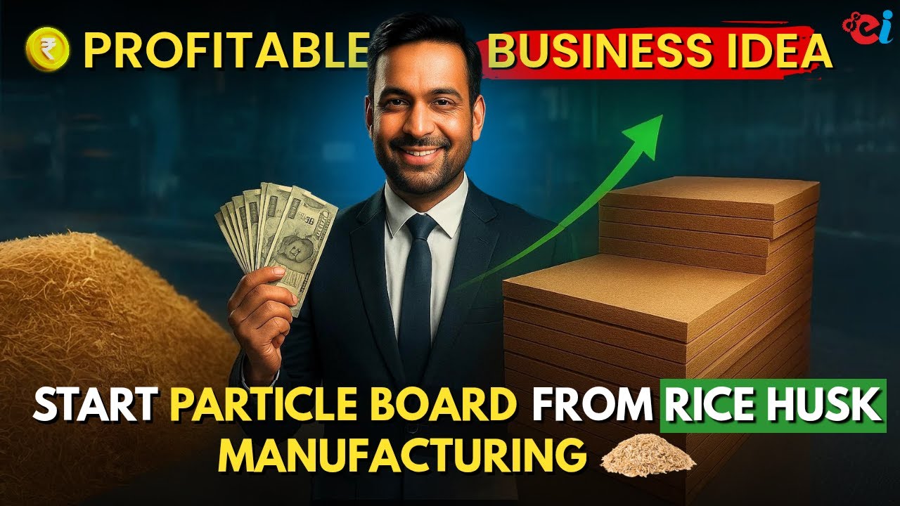 Rice Husk to Particle Board Business