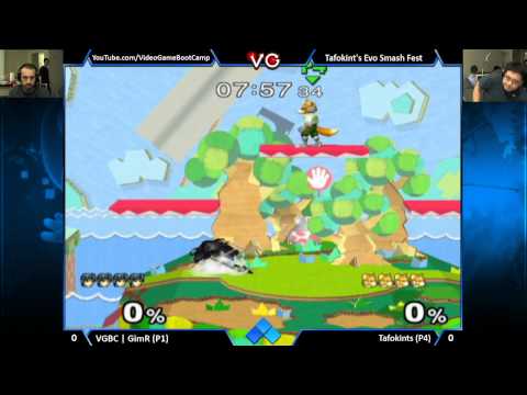 Tafokint's Evo - Smashfest   Fiction (Fox) Vs  Tafokints (Sheik) Melee Friendlies - SSBM