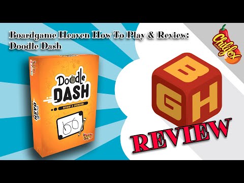Boardgame Heaven How To Play & Review 149: Doodle Dash (Chilifox Games)