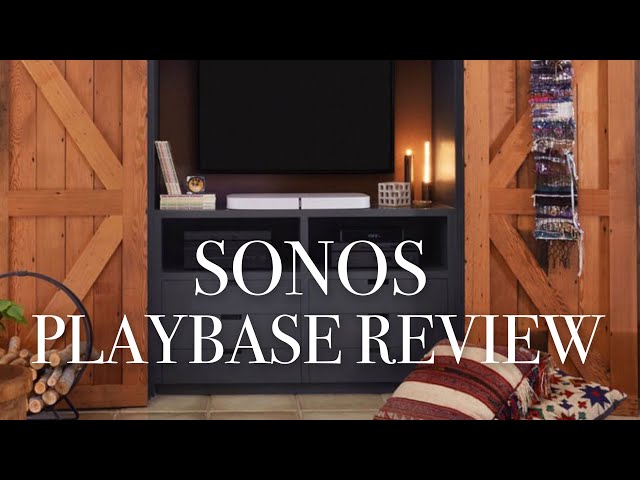 Video of SONOS PLAYBASE Wireless Soundbase