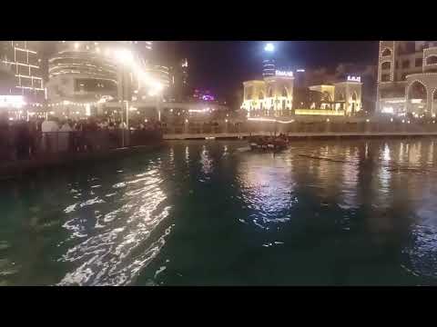 Burj Khalifa Beach | Dubai mall Night view | UAE International | Rashid Syed