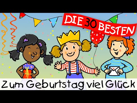 🏞️ Zum Geburtstag viel Glück || Kinderlieder zum Mitsingen und Bewegen