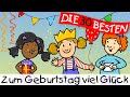 🏞️ Zum Geburtstag viel Glück || Kinderlieder zum Mitsingen und Bewegen