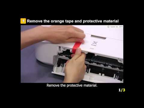 Thumbnail for PIXMA iP2820: Setting up the printer