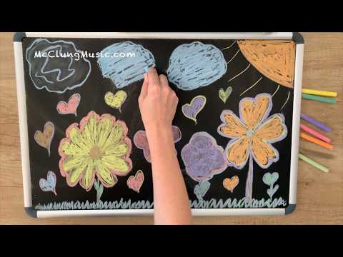 Beauty and the Beast ♥ Chalk Art + Disney Lullaby