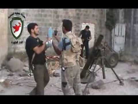 استهداف حاجز مؤسسة الكهرباء في ريف حمص الشمالي بقذائف الهاون من قبل كتيبة الشهيد عبد الرحمن العزو