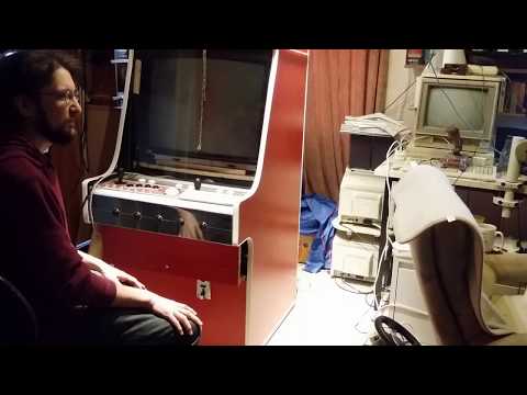 Testing an old Hantarex Arcade Monitor. High voltage involved.