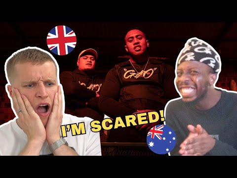 UK FANS FRIGHTENED BY AUSSIE DRILL | MAX REACTS ft. Kamzo STP - ONEFOUR - Street Guide 1