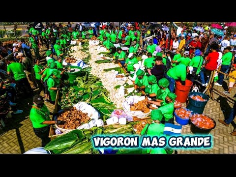 EL VIGORON más GRANDE -  GRANADA CELEBRA SUS 501 AÑOS DE SER CIUDAD  NICARAGUA 