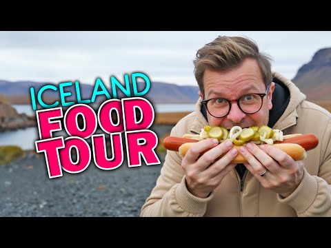 GUIA ALIMENTAR ÉPICO DA ISLÂNDIA - Coisas para comer no anel viário da Islândia 🇮🇸
