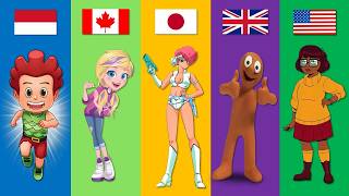 Cartoons From Different Countries | Pt.129