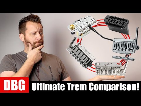 What's The BEST Trem For Your Stratocaster? - Comparing 5 Aftermarket Trems!