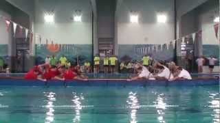preview picture of video 'A-HÍDragon medencés sárkányhajó verseny Százhalombatta/ Dragonboat Race Indoor Cup (HD)'