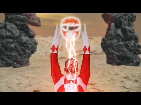 Mighty Morphin Red Ranger Fan Morph- Red Ranger to the Rescue!