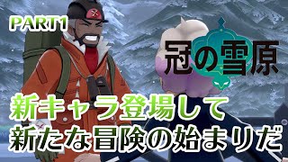 ポケモンソードのダウンロードコンテンツ冠の雪原プレイPART1