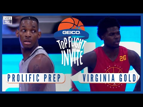 Prolific Prep (CA) vs. Virginia Gold (VA) - GEICO Top Flight Invite - ESPN Broadcast Highlights