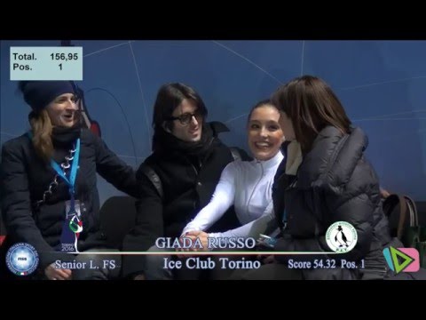 GIADA RUSSO Campionessa Italiana 2016 FS