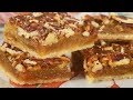 Pecan Squares Recipe Demonstration Joyofbaking Com