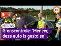 Snelweg A12 compleet afgezet voor grote grenscontrole