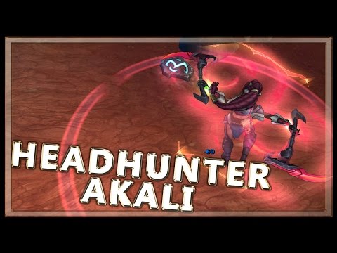 Headhunter Akali Skin Spotlight