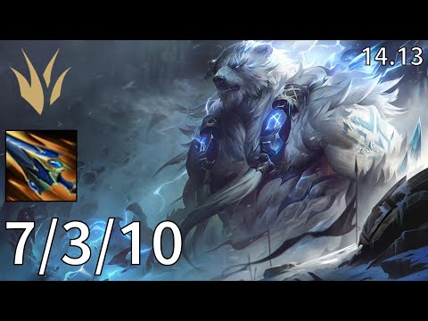 Volibear Jungle vs Nocturne - EUW Diamond | Patch 14.13