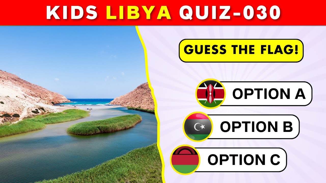 Libya Quiz for Kids | Learning Videos for kids | Kids Countries