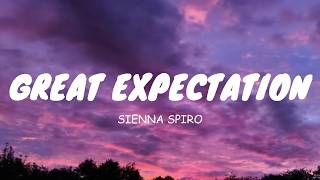 Download lagu SIENNA SPIRO - Great Expectation (Lyrics) mp3 Download lagu SIENNA SPIRO - Great Expectation (Lyrics) mp3