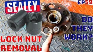 locking lug nut removal tool/reverse threaded socket/wheel lock nut removal/Honda 2nd gen CR-V