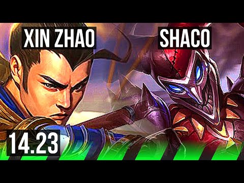 XIN ZHAO vs SHACO (JGL) | KR Master | 14.23