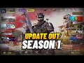 Season 1 Update Out Now CODM | COD Mobile Season 1 Features and Changes 2022