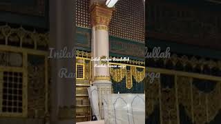 Download lagu Inilah Makam Rasulullah, Raodah Taman Surga #madinah #masjidnabawi #umroh #raudhah #videoshorts mp3