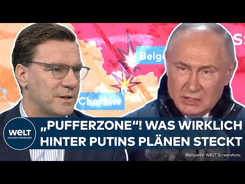 Video Thumbnail: PUTINS KRIEG: "Geheimdienstsprech von einer Pufferzone" – Massive russische Angriffe auf Charkiw
