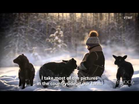 Mother’s storybook photos become viral sensation