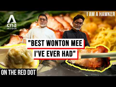 Singapore's Michelin Bib Gourmand Hawkers: Chef Kang's Noodle House Wonton Noodles | On The Red Dot