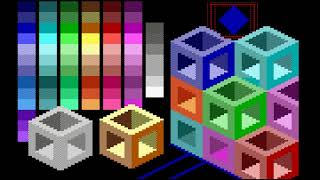 CGA Compatibility Test Suite - RGBI Capture