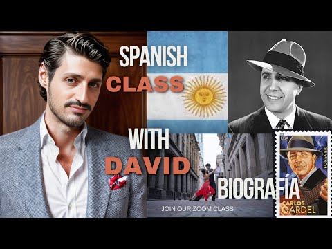 Spanish Class: Exploring Biographies with Carlos Gardel | Past Tense Practice