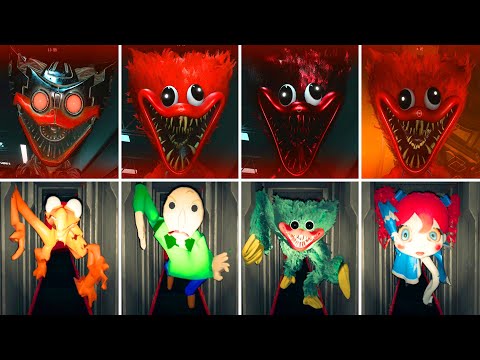 ALL NEW JUMPSCARES MONSTER SKINS 1ST vs 3RD person - Project: Playtime x Poppy Playtime Chapter 1 #9