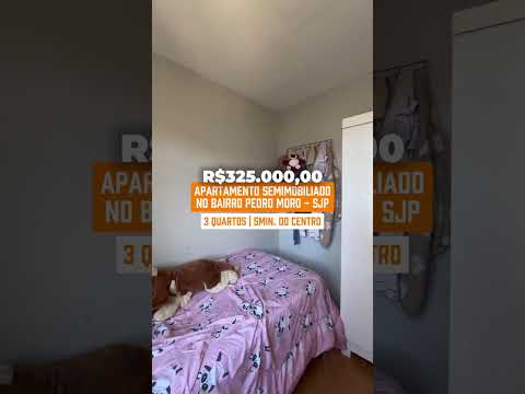 Apartamento à venda em São José dos Pinhais, Pedro Moro, com 3 quartos, 56m²
