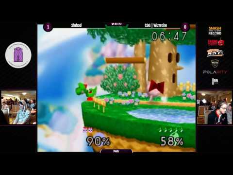 Come To Papa 2 64 - Sinbad (Puff) vs COG Wizzrobe (Yoshi) - Pools