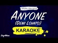 Demi Lovato – Anyone (Karaoke Piano) Male Version -6